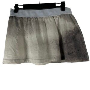Nike Women's Slam Print Skirt Anthracite 546114-073 Size Medium